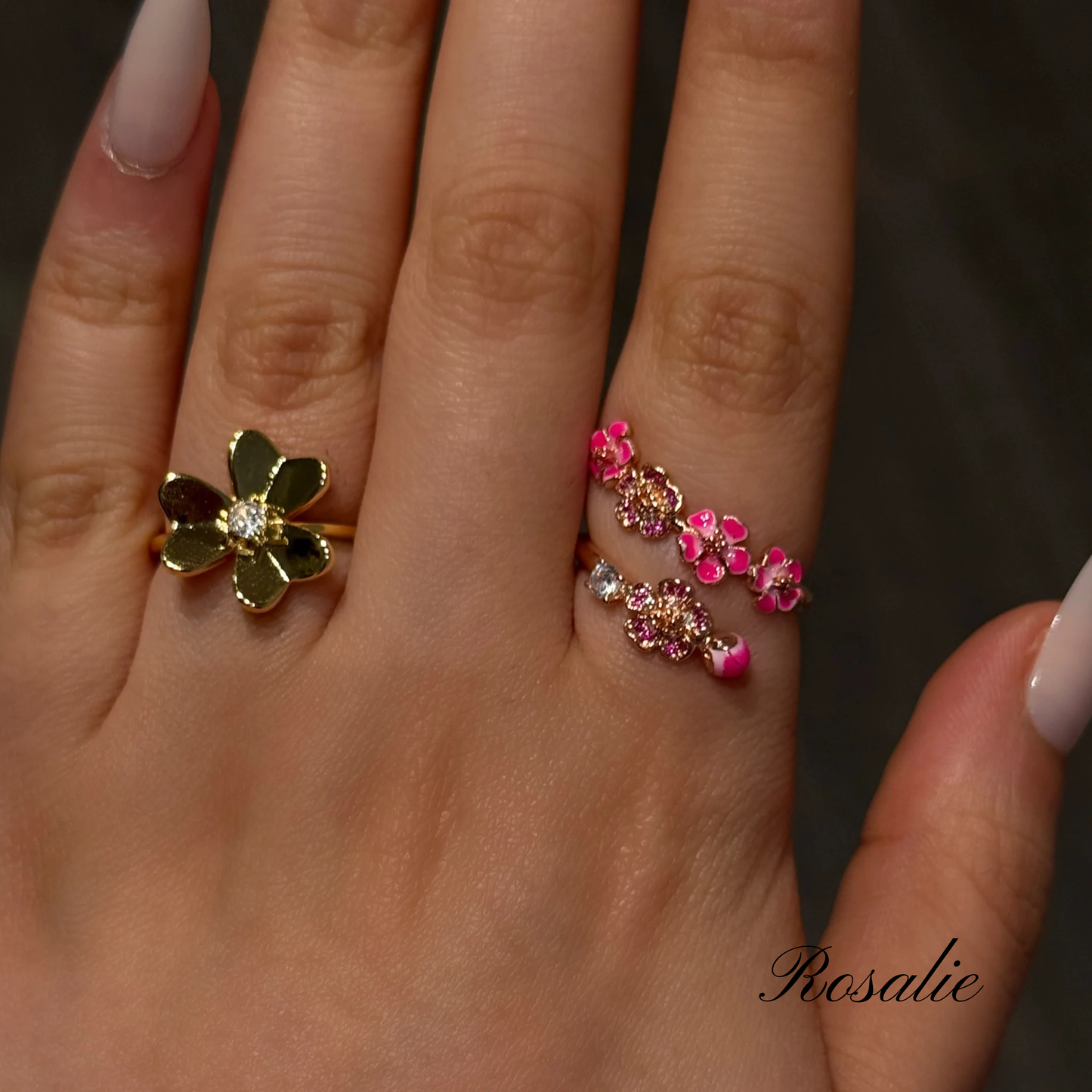 Peach Blossom Ring