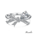 Ribbon Heart Ring