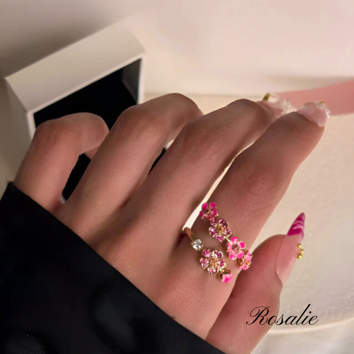 Peach Blossom Ring