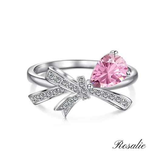 Ribbon Heart Ring